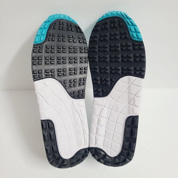 NEW Nike Air Max 1 \'86 OG Golf Shoes DV1403-117 Size 8.5 White Dusty Cactus